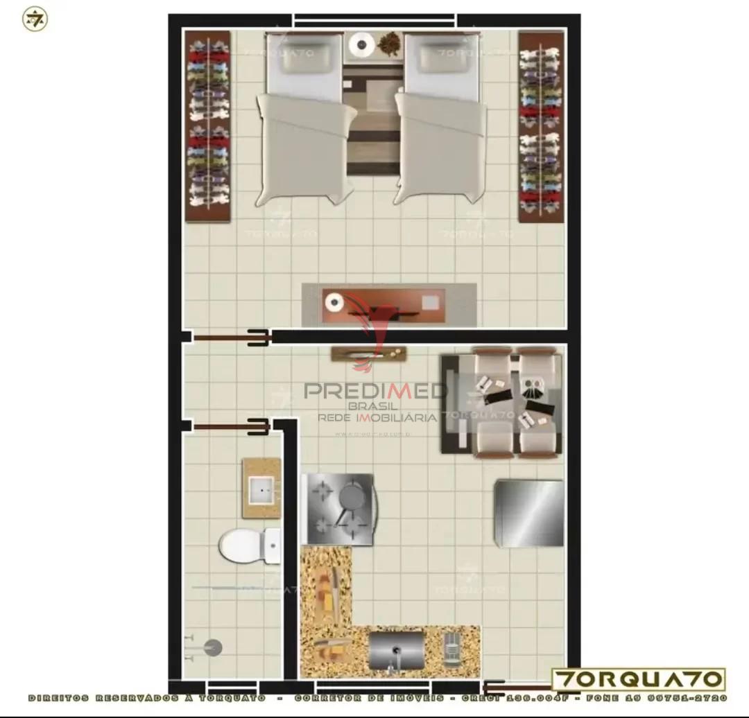 Apartamento, 1 quarto, 37 m² - Foto 5