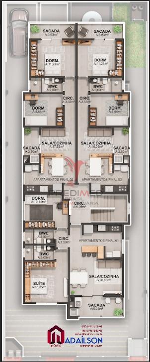 Apartamento, 2 quartos, 72 m² - Foto 14