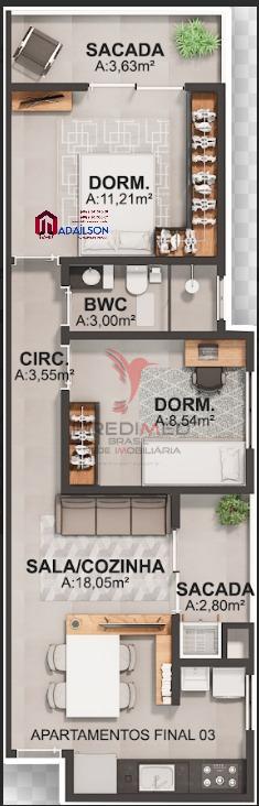 Apartamento, 2 quartos, 72 m² - Foto 13
