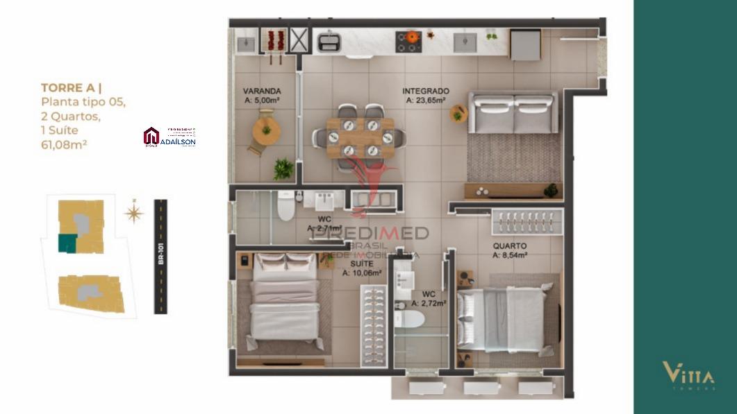 Apartamento, 2 quartos - Foto 33