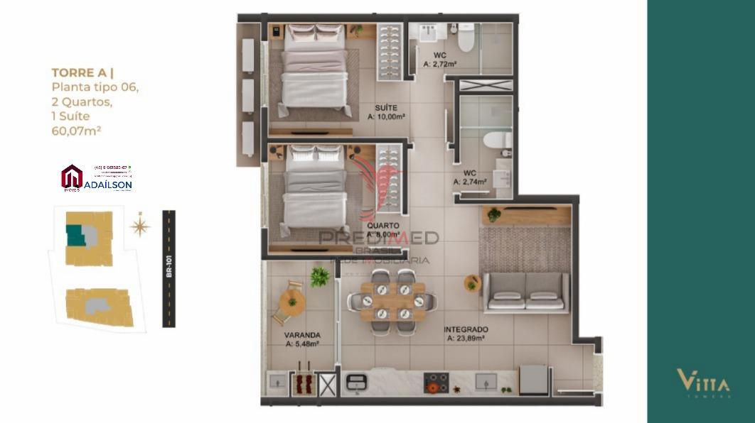 Apartamento, 2 quartos - Foto 34