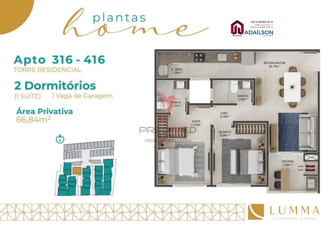 Apartamento, 3 quartos - Foto 53