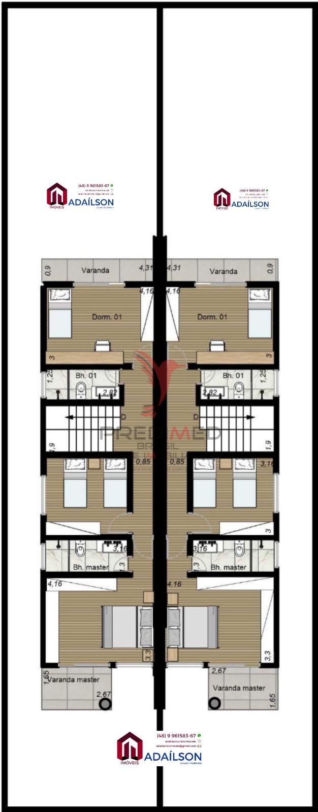 Casa, 3 quartos - Foto 3