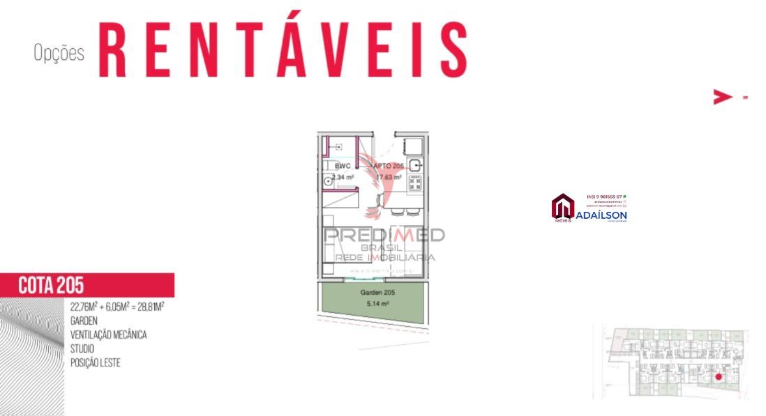 Apartamento, 1 quarto, 2915 m² - Foto 37