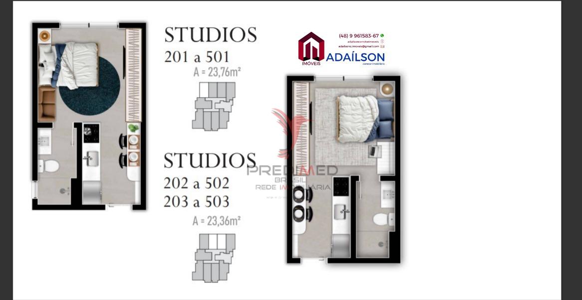 Apartamento, 1 quarto, 23 m² - Foto 47