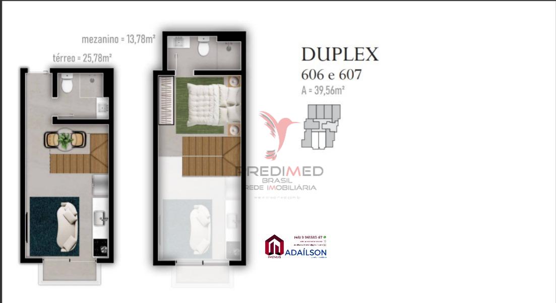 Apartamento, 1 quarto, 23 m² - Foto 50