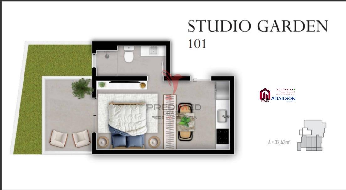 Apartamento, 1 quarto, 23 m² - Foto 35