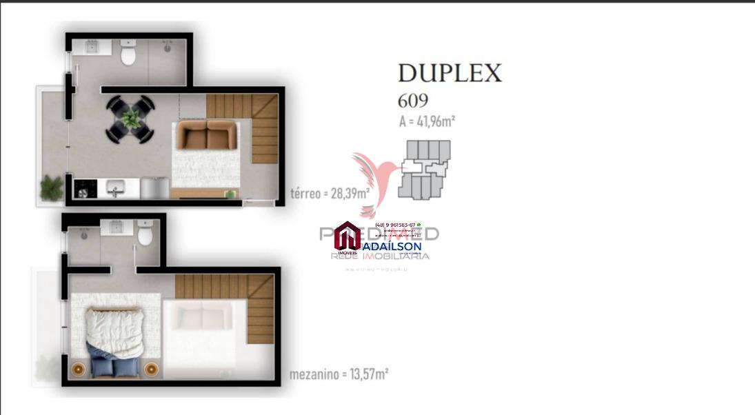 Apartamento, 1 quarto, 23 m² - Foto 49