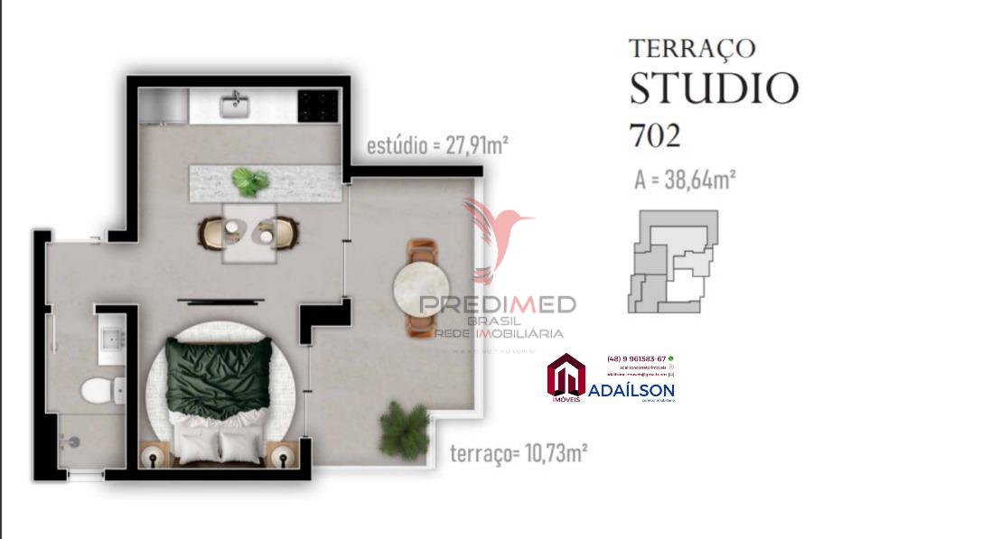 Apartamento, 1 quarto, 23 m² - Foto 46