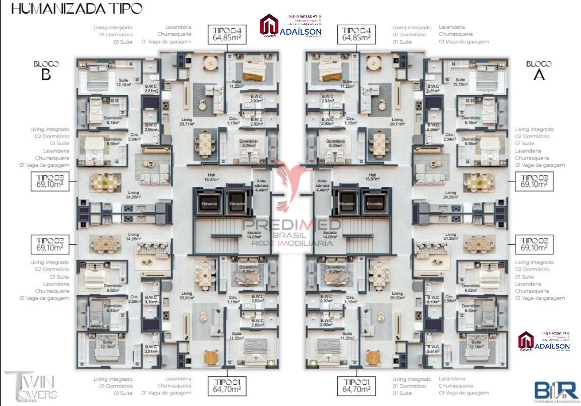 Apartamento, 2 quartos, 64 m² - Foto 25