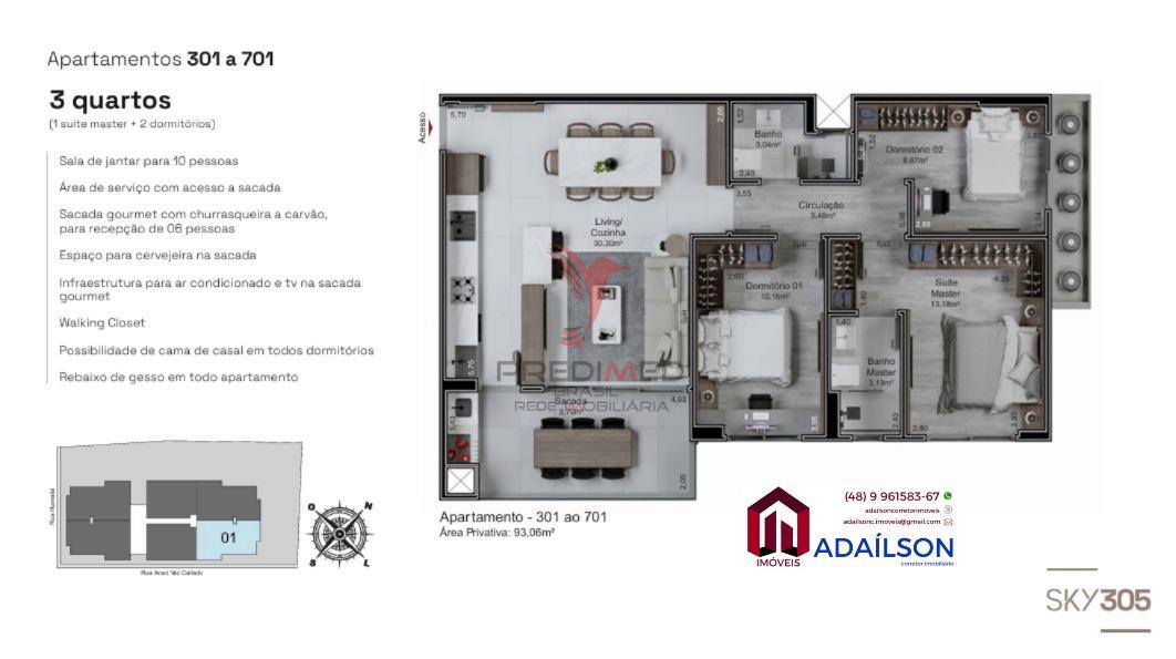 Apartamento, 2 quartos, 70 m² - Foto 51