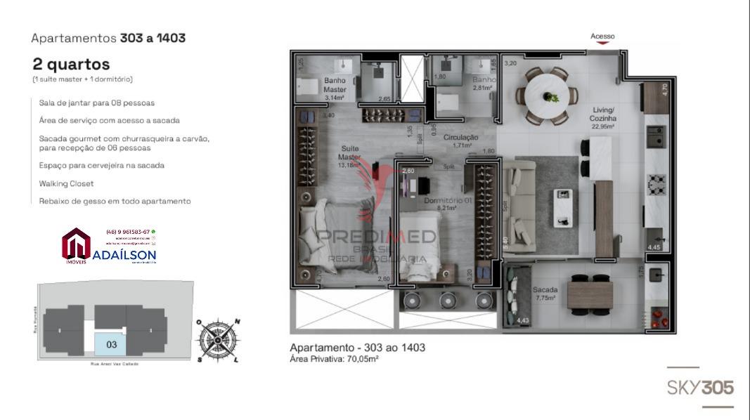 Apartamento, 2 quartos, 70 m² - Foto 38