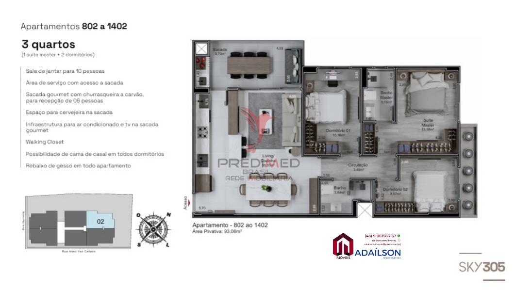 Apartamento, 2 quartos, 70 m² - Foto 49