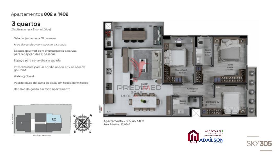 Apartamento, 2 quartos, 70 m² - Foto 46