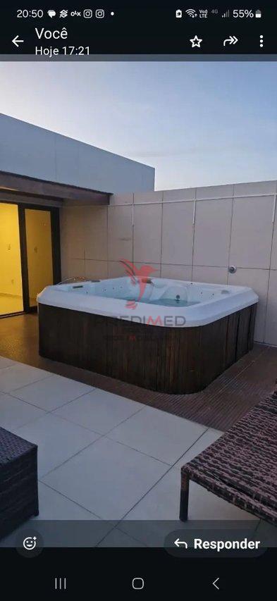 Lindo apartamento , COBERTURA ,mobilado, para aluguel,  2 quartos, área gourmet em Tambaú Rua Nossa Senhora dos Navegantes João Pessoa - 