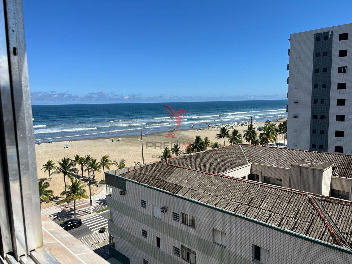 Linda Kitnet porteira fechada em Praia Grande,com vista para o mar Rua Caribas Praia Grande - 