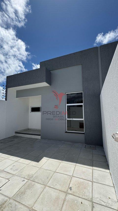 Casa à venda no Gramame com área de serviço e terraço, oferta de ITBI e cartório - João Pessoa - 