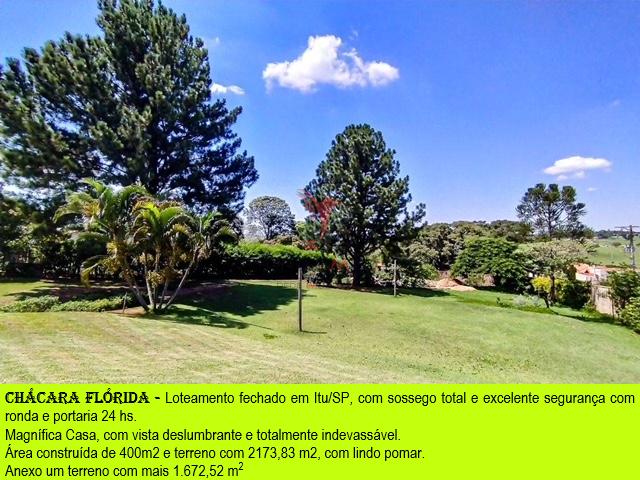 VENDO Magnífica Casa plana em Itu/SP, com piscina , vista deslumbrante e sossego total - Itu - 