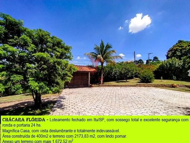 VENDO Magnífica Casa plana em Itu/SP, com piscina , vista deslumbrante e sossego total - Itu - 