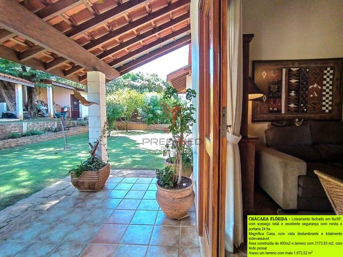 VENDO Magnífica Casa plana em Itu/SP, com piscina , vista deslumbrante e sossego total - Itu - 