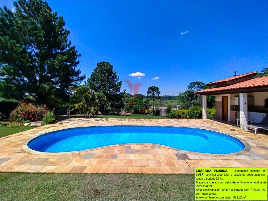 VENDO Magnífica Casa plana em Itu/SP, com piscina , vista deslumbrante e sossego total - Itu - 