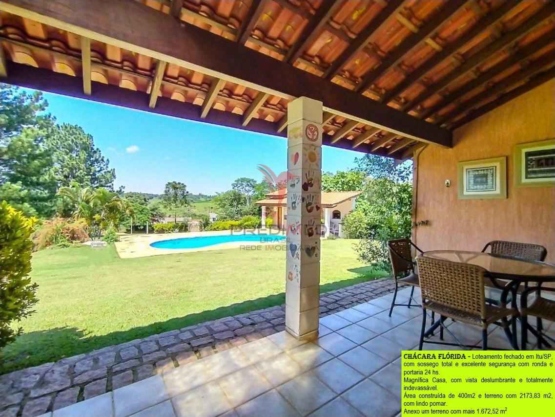 VENDO Magnífica Casa plana em Itu/SP, com piscina , vista deslumbrante e sossego total - Itu - 