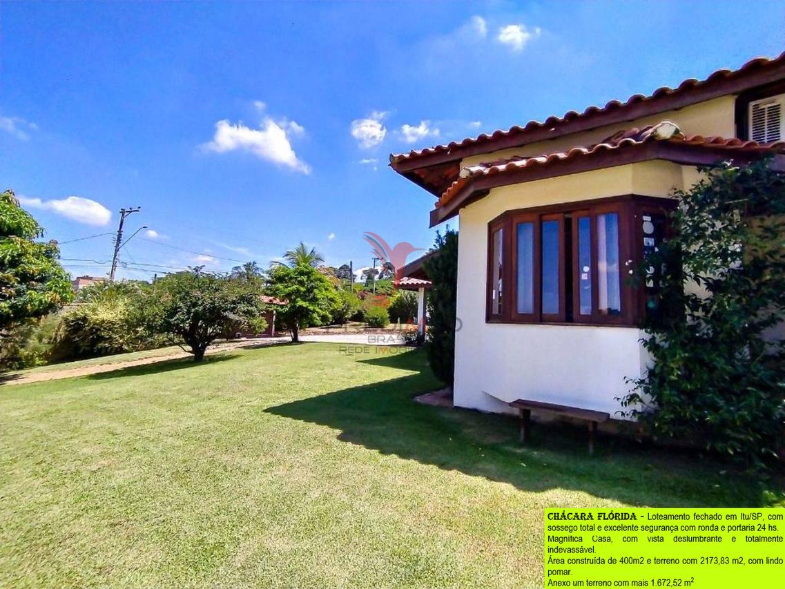 VENDO Magnífica Casa plana em Itu/SP, com piscina , vista deslumbrante e sossego total - Itu - 