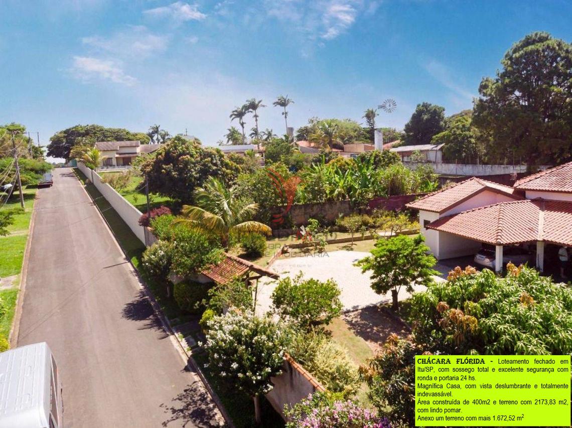VENDO Magnífica Casa plana em Itu/SP, com piscina , vista deslumbrante e sossego total - Itu - 
