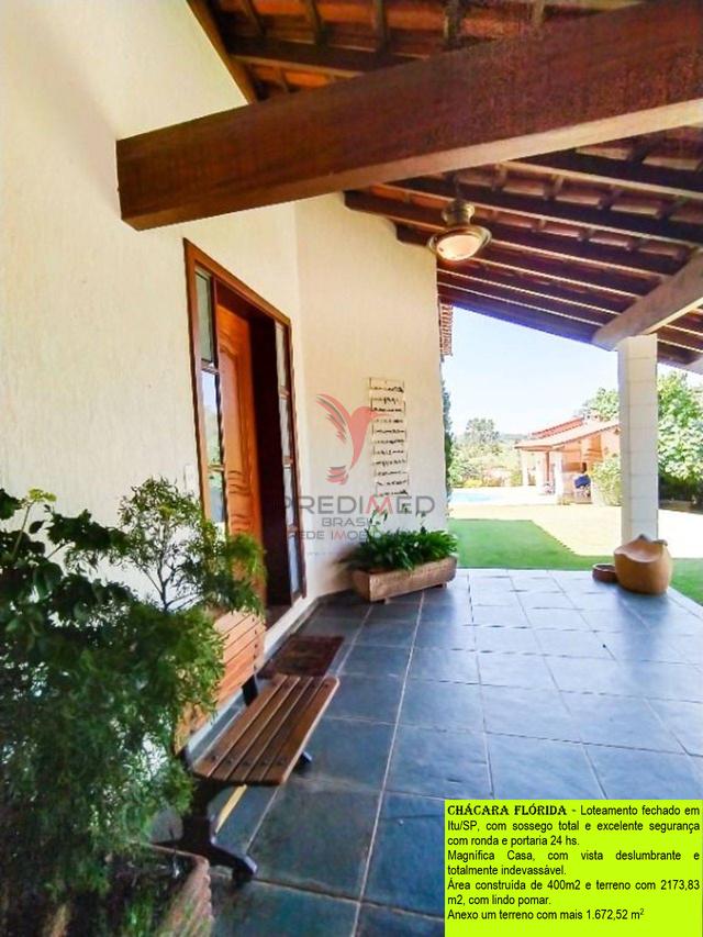 VENDO Magnífica Casa plana em Itu/SP, com piscina , vista deslumbrante e sossego total - Itu - 