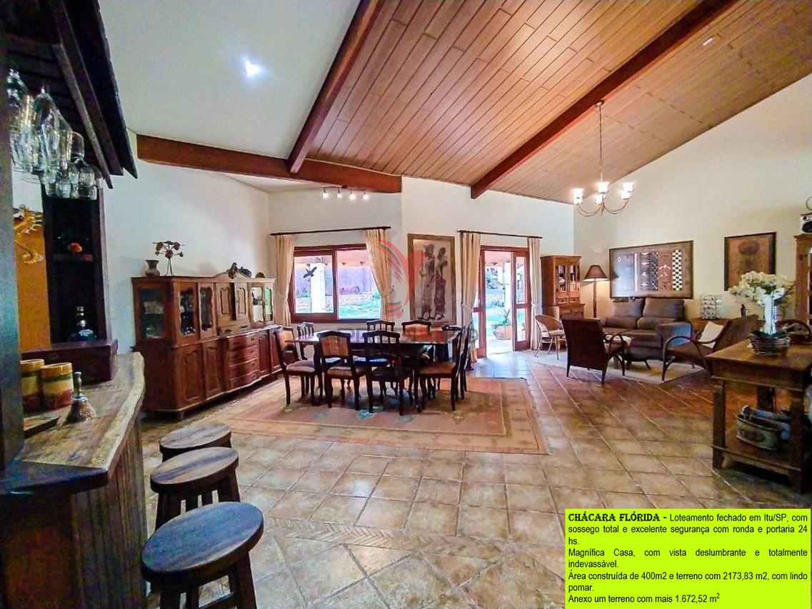 VENDO Magnífica Casa plana em Itu/SP, com piscina , vista deslumbrante e sossego total - Itu - 