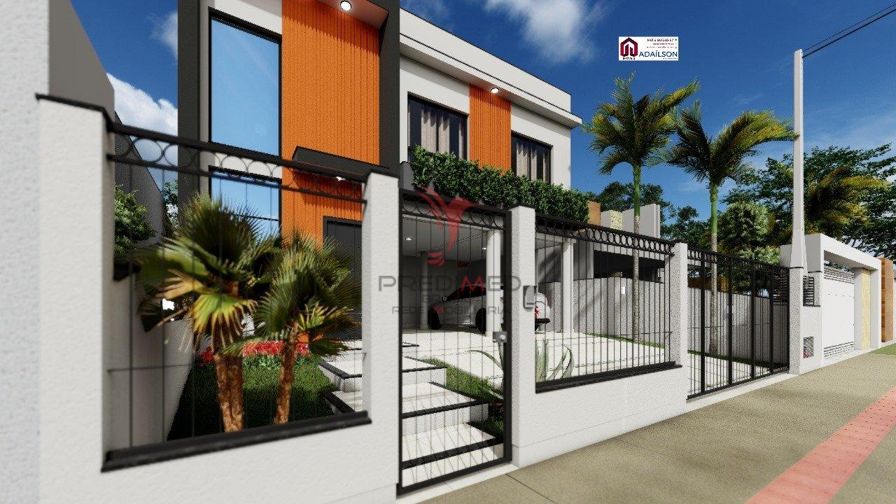 Sobrado à Venda 3 Dormitórios, sendo 1 Suíte Localização: Bairro Nova Palhoça SC, Brasil Rua Maria Isolina da Silva Palhoça - 