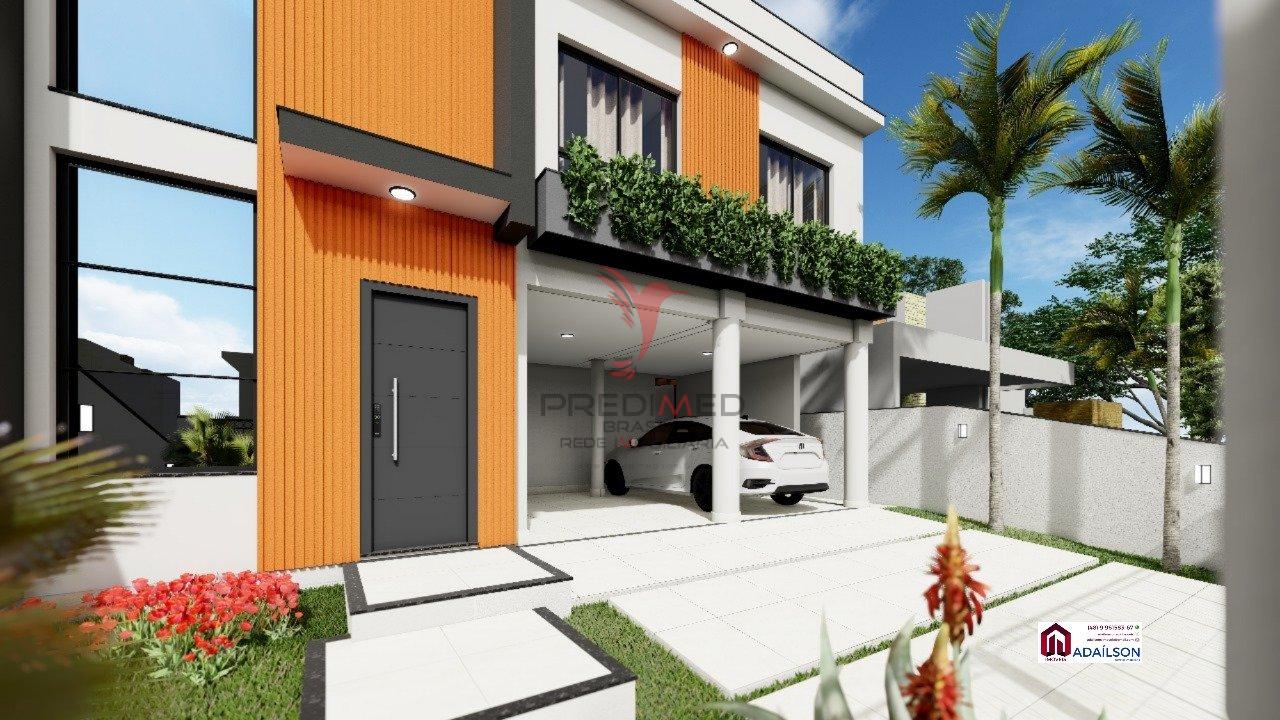 Sobrado à Venda 3 Dormitórios, sendo 1 Suíte Localização: Bairro Nova Palhoça SC, Brasil Rua Maria Isolina da Silva Palhoça - 