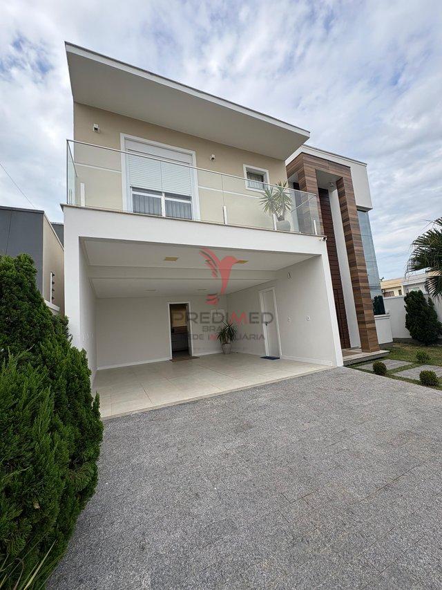 Luxuosa Casa em Tijucas,  aceita financiamento bancário e imoveis! Pronta para Morar Rua Alamir Boaventura Cabral Faria Tijucas - 