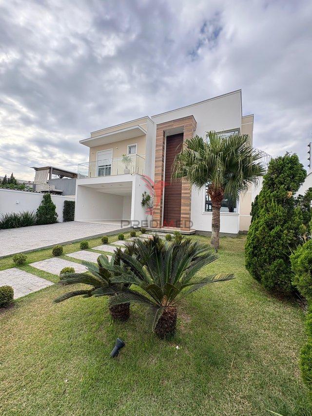 Luxuosa Casa em Tijucas,  aceita financiamento bancário e imoveis! Pronta para Morar Rua Alamir Boaventura Cabral Faria Tijucas - 