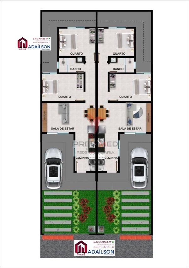 Apresentamos o Residencial Malibu em construção no Loteamento Lisboa II São Jose SC Brasil Servidão Albertina Clausen São José - 
