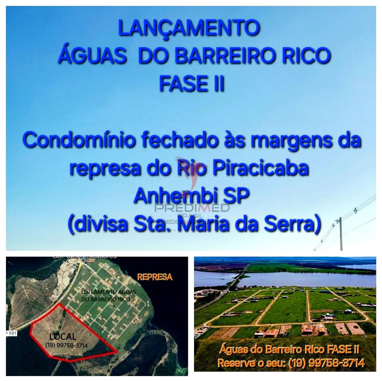 Terrenos no Melhor Loteamento que tem na região de beira de Rio, interior de SP - ANHEMBI - 
