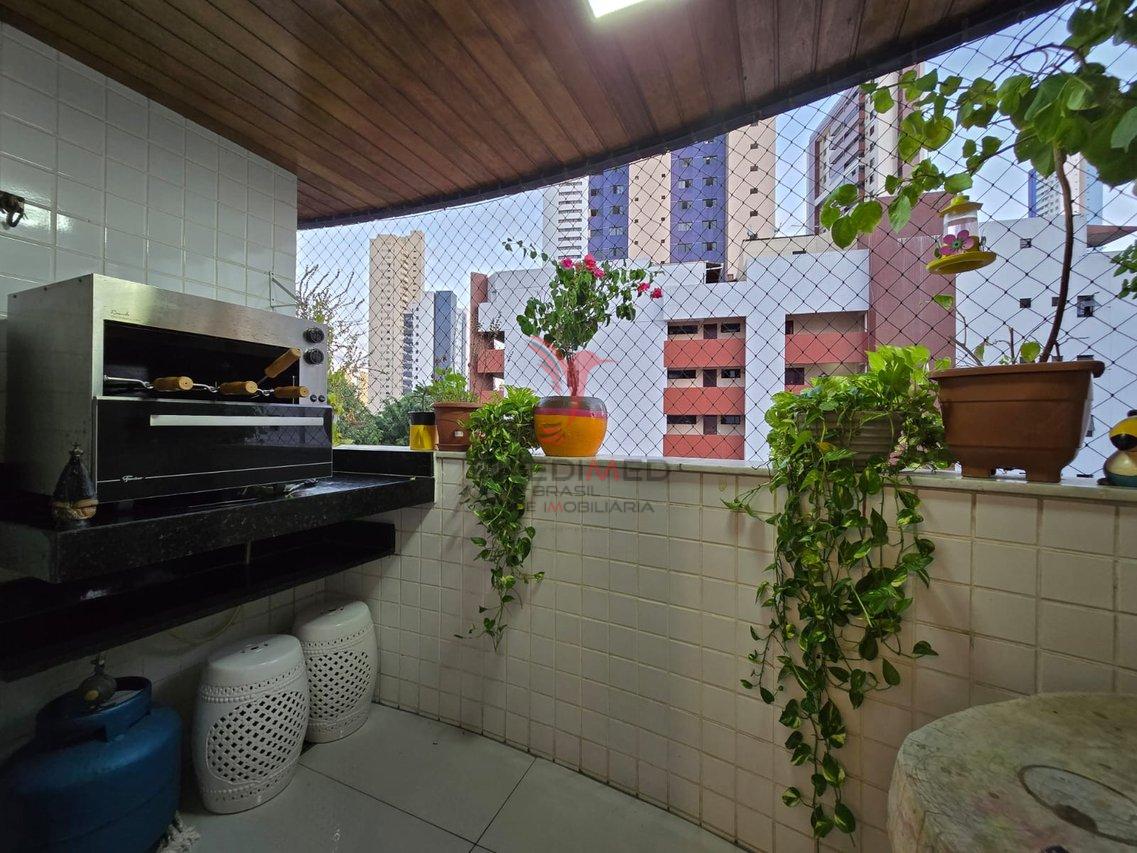 Apartamento de 3 Quartos, Varanda, móveis projetados,Manaíra João Pessoa/ Paraíba Rua Manoel Bezerra Cavalcanti João Pessoa - 