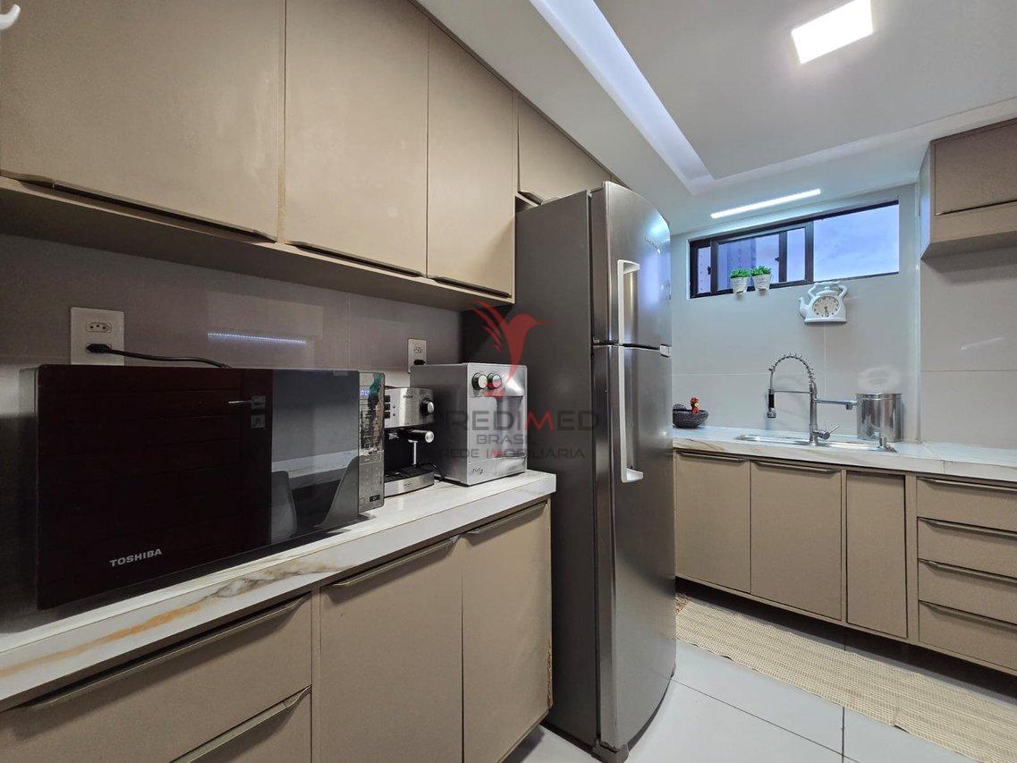 Apartamento de 3 Quartos, Varanda, móveis projetados,Manaíra João Pessoa/ Paraíba Rua Manoel Bezerra Cavalcanti João Pessoa - 