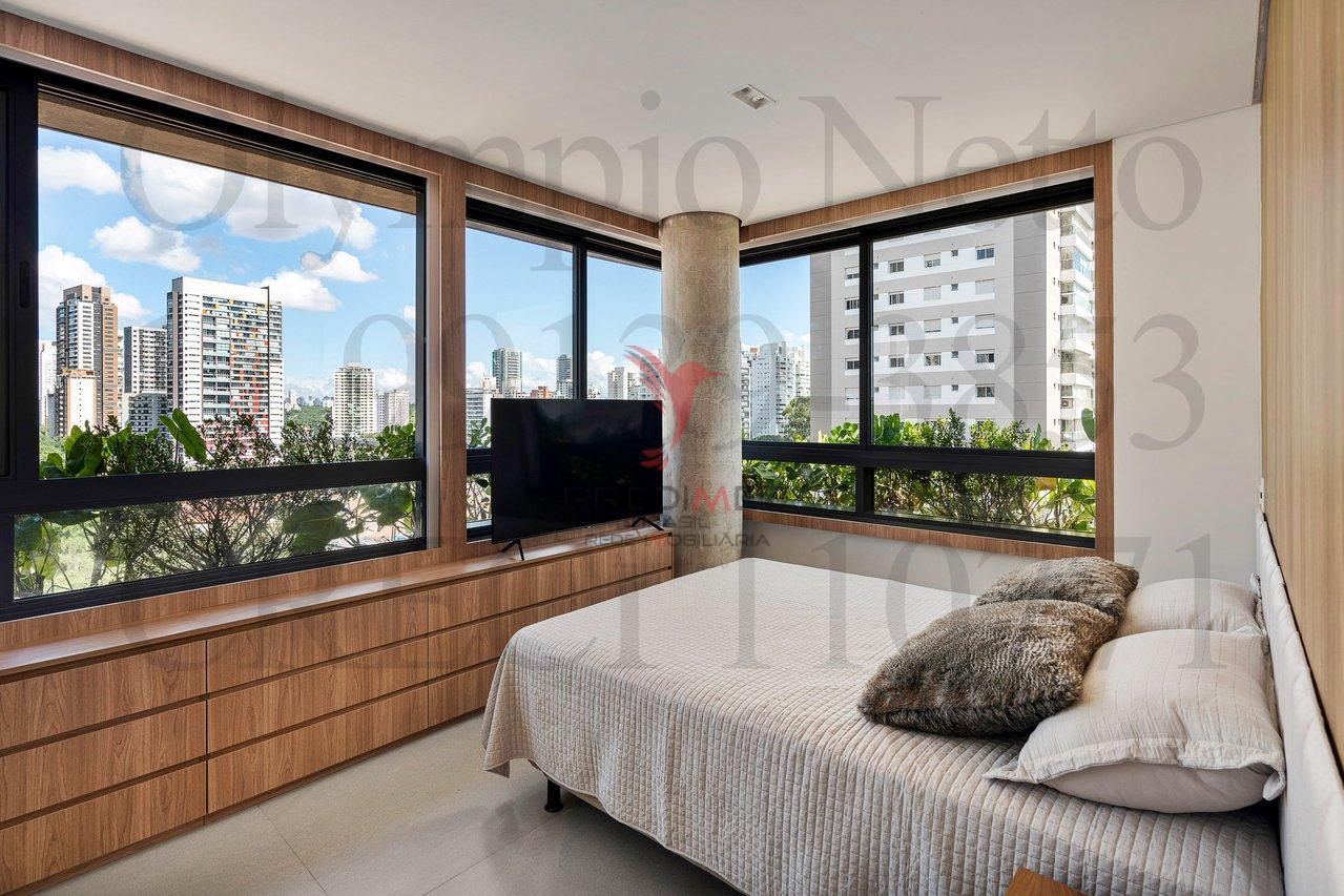 Cobertura Duplex com Jardim Privado, no Brooklyn.Porteira Fechada - São Paulo - 
