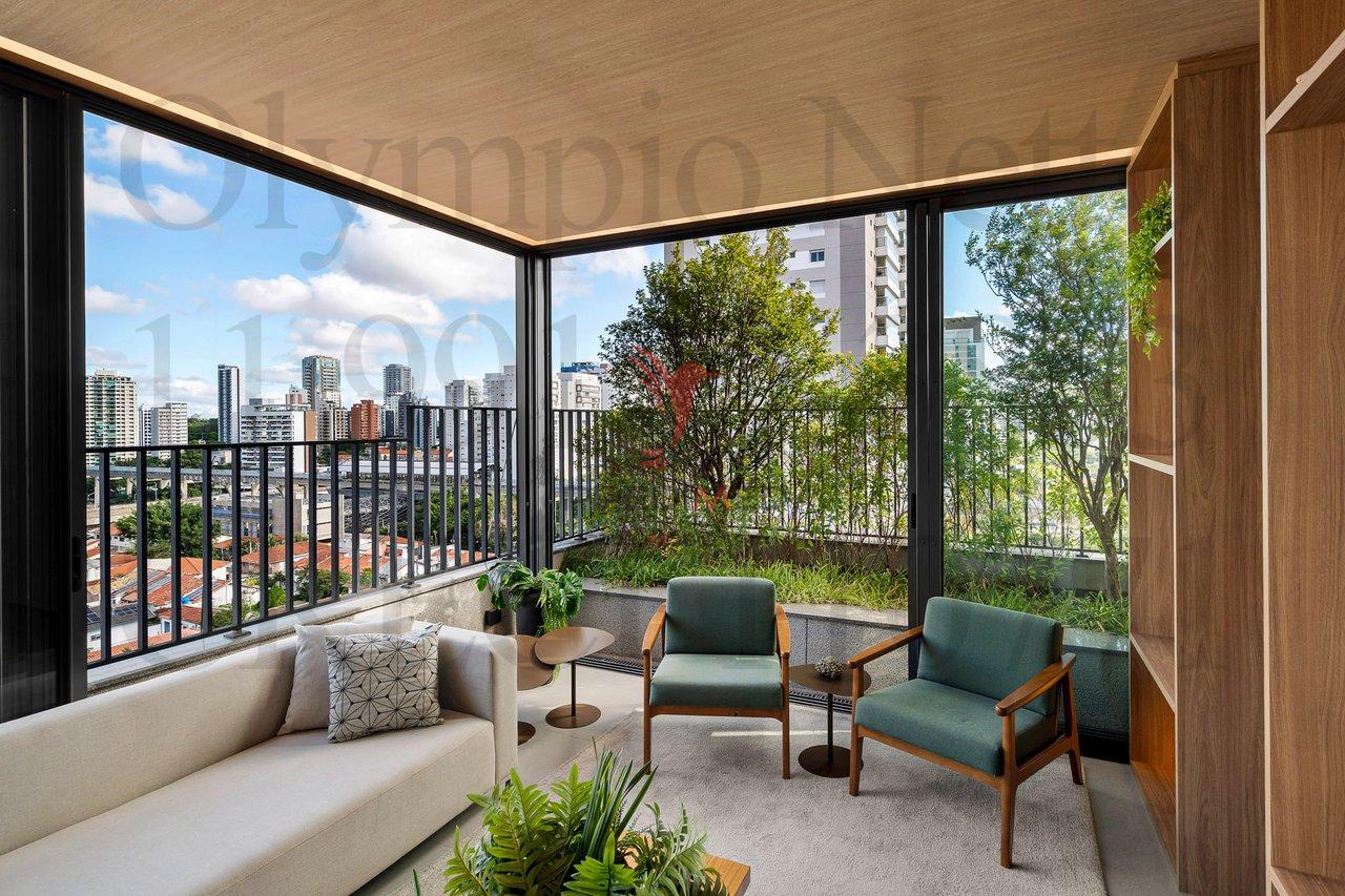 Cobertura Duplex com Jardim Privado, no Brooklyn.Porteira Fechada - São Paulo - 