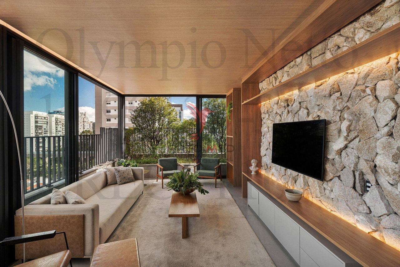 Cobertura Duplex com Jardim Privado, no Brooklyn.Porteira Fechada - São Paulo - 