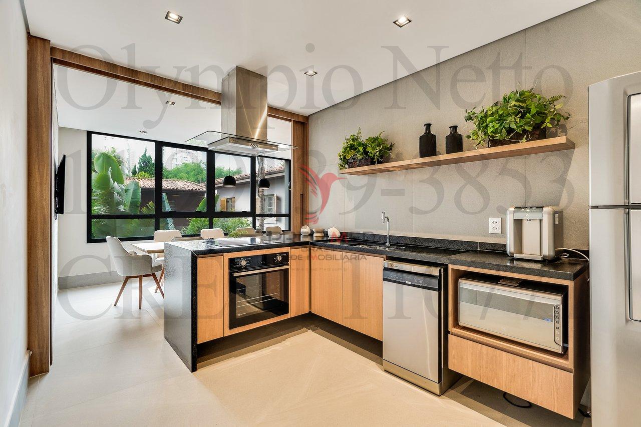 Cobertura Duplex com Jardim Privado, no Brooklyn.Porteira Fechada - São Paulo - 