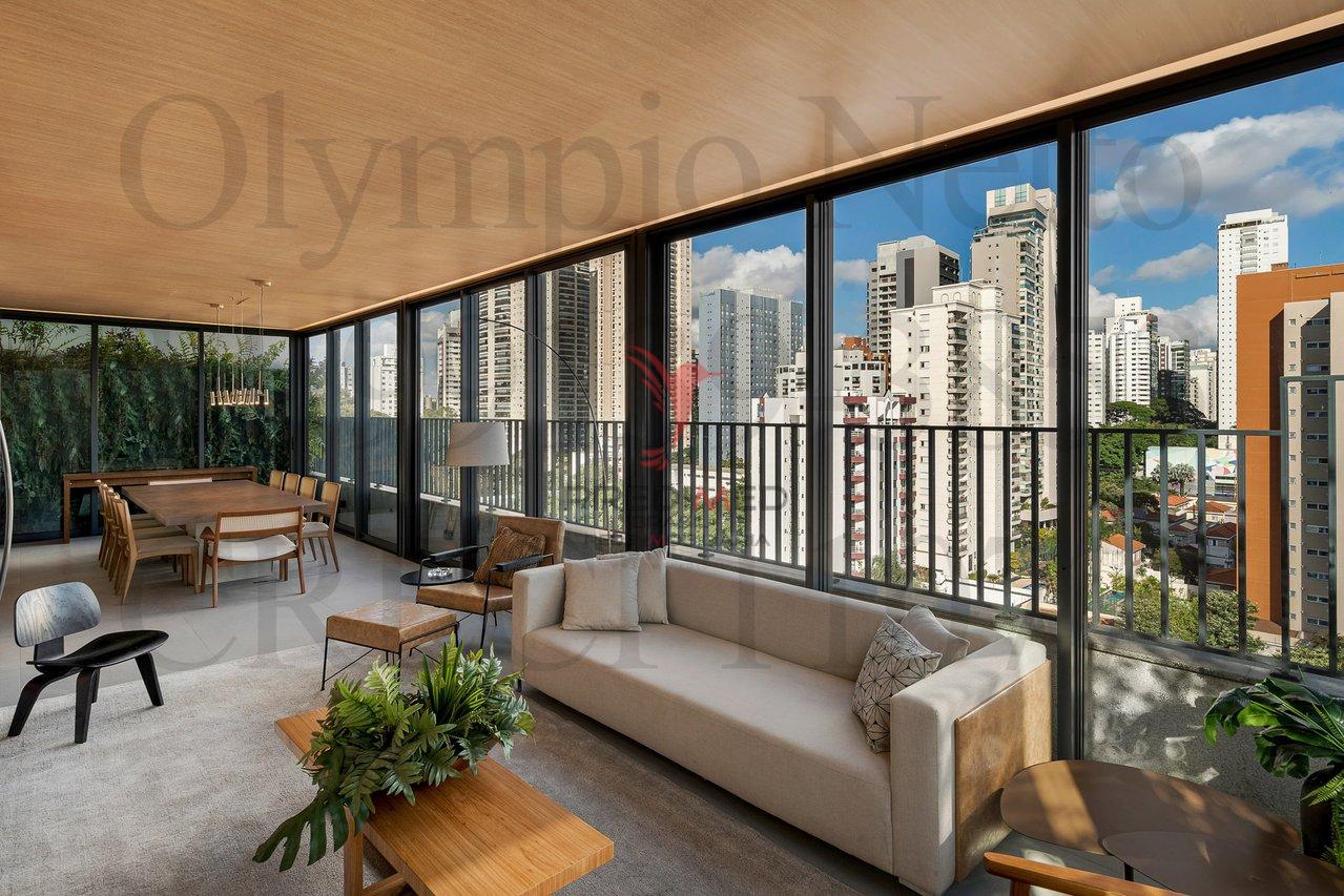 Cobertura Duplex com Jardim Privado, no Brooklyn.Porteira Fechada - São Paulo - 