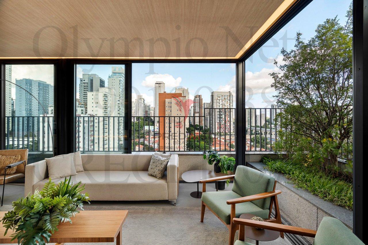 Cobertura Duplex com Jardim Privado, no Brooklyn.Porteira Fechada - São Paulo - 