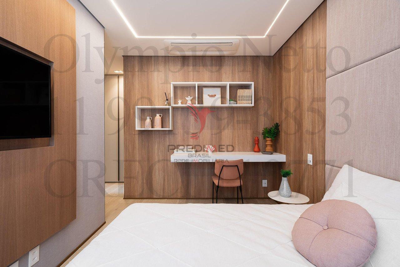 Apartamento no Brooklyn,Mobiliado Porteira fechada.3 Suites, 3 Vagas de Garagem - São Paulo - 