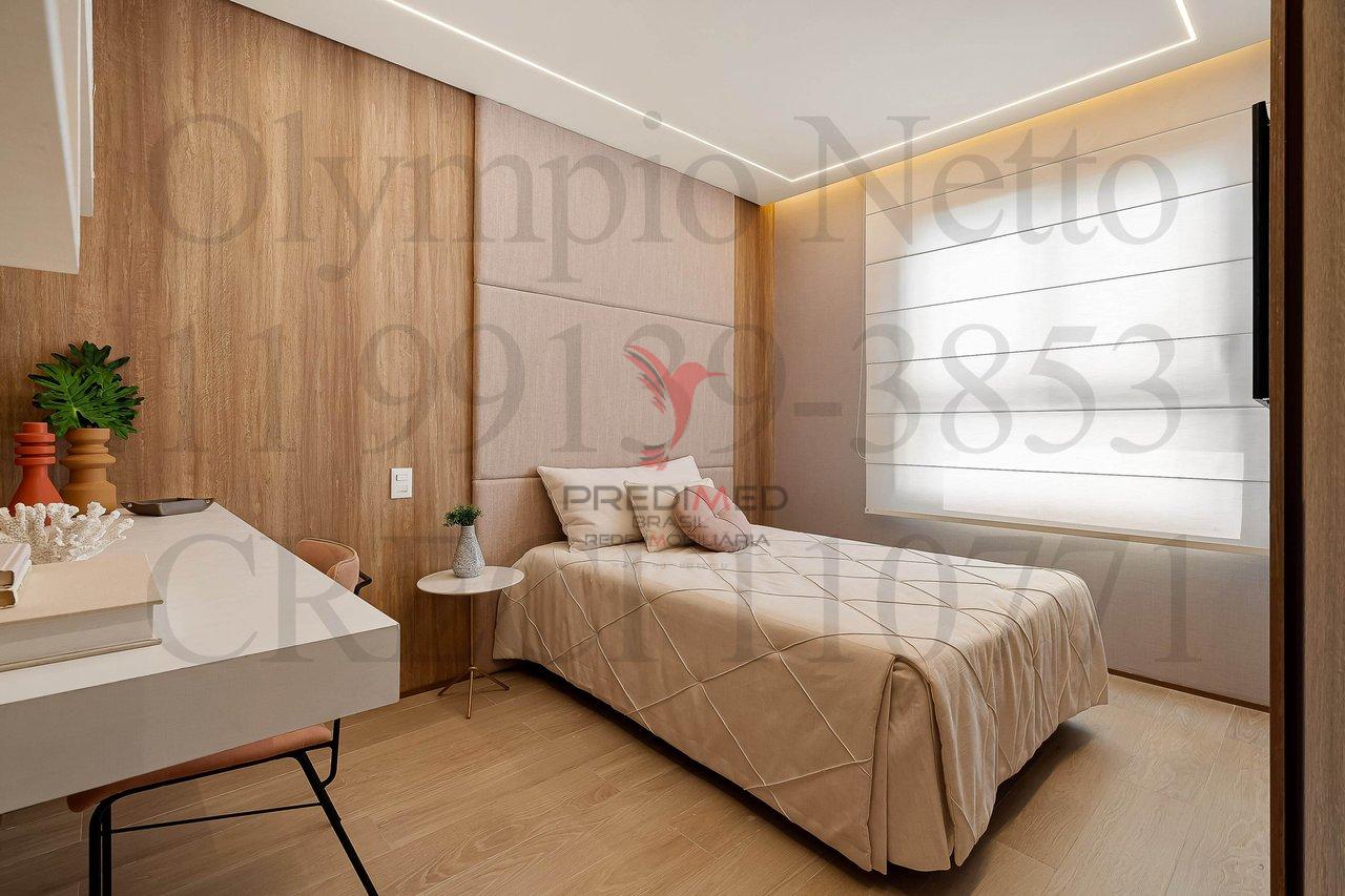 Apartamento no Brooklyn,Mobiliado Porteira fechada.3 Suites, 3 Vagas de Garagem - São Paulo - 
