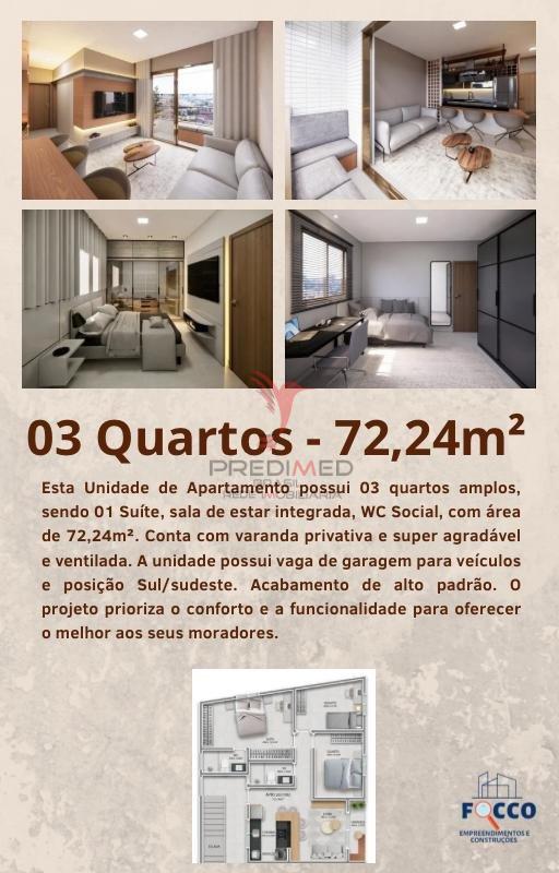 Apartamento de 3 Quartos, novo à venda na Praia de Manaíra - João Pessoa - 