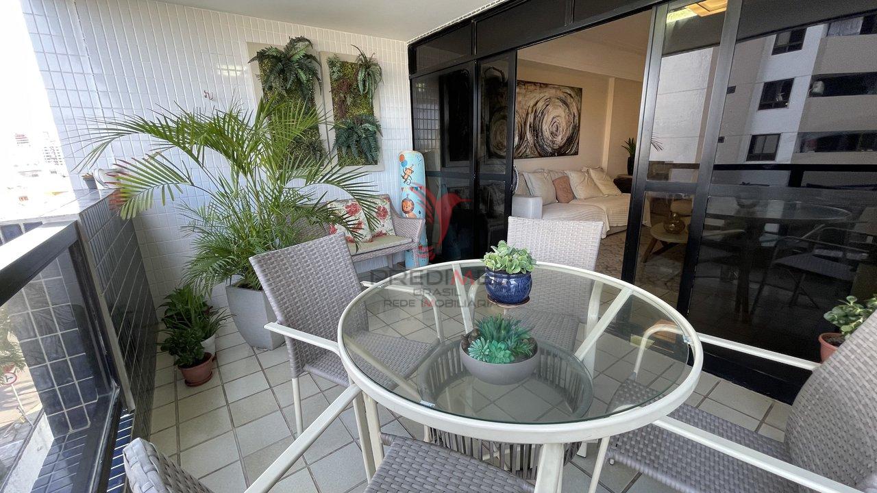 Oportunidade no Jardm Oceania. Apartamento com 218 mts², 5 Quartos, 2 Suites, 2 Vagas - João Pessoa - 