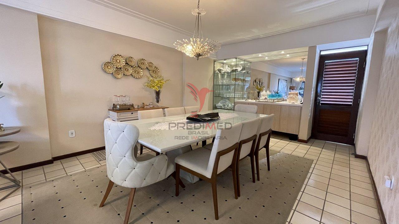 Oportunidade no Jardm Oceania. Apartamento com 218 mts², 5 Quartos, 2 Suites, 2 Vagas - João Pessoa - 