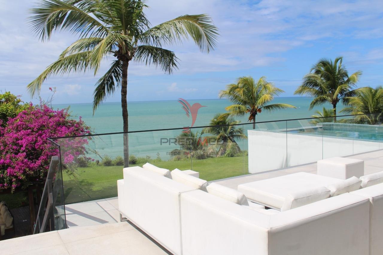 Magnífica Mansão com total 1359 mts2 em Tibau do Sul. Frente Mar. Com 5 Suites e Piscina Rua modesto Inácio Rodrigues  TIBAU DO SUL - 